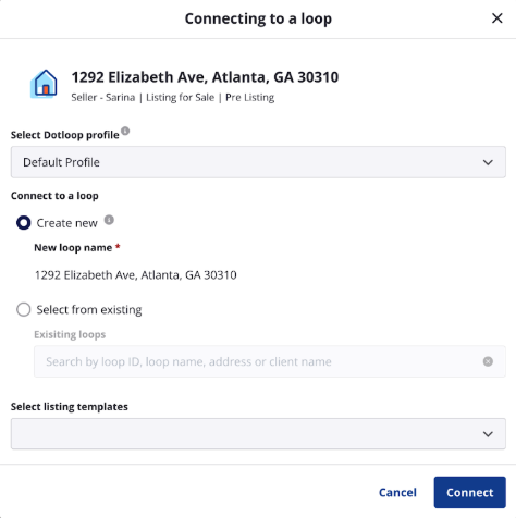 Connect dotloop 2